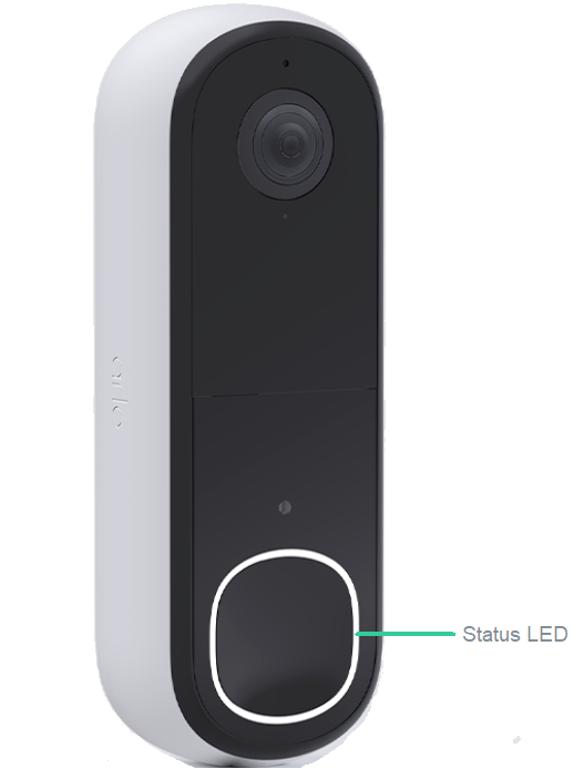 Arlo doorbell LED indicator lights meaning