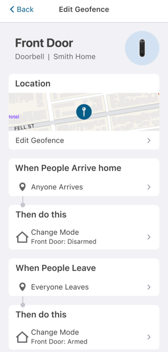 Edit Geofence Edit Geofence