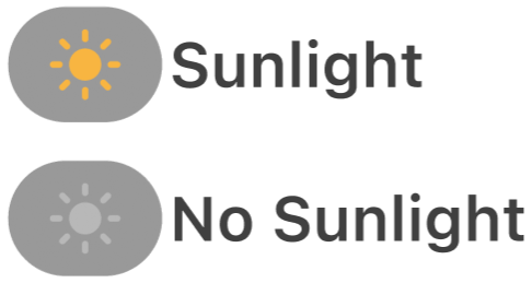 Sun Icons